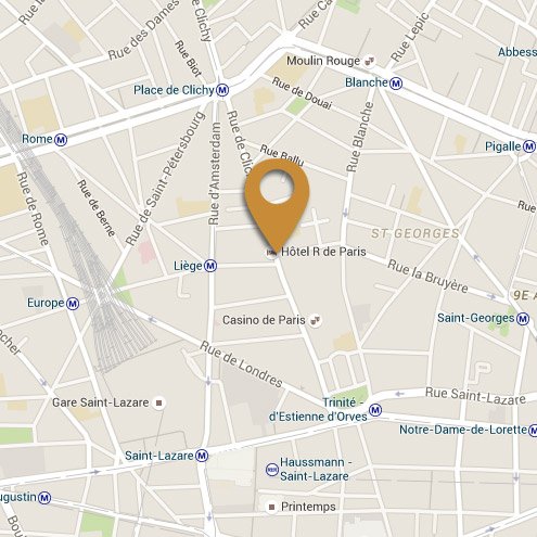 40 rue de clichy 75009 paris metro